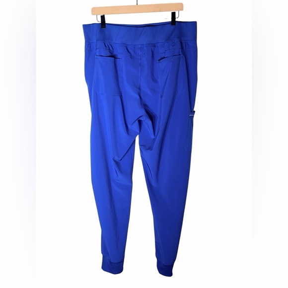 Cherokee Infinity NWOT Royal Blue Jogger Scrub Pants Tall X-Large - Picture 3 of 5